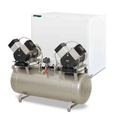 Стоматологический компрессор EKOM DK50 2X2V/110 купить